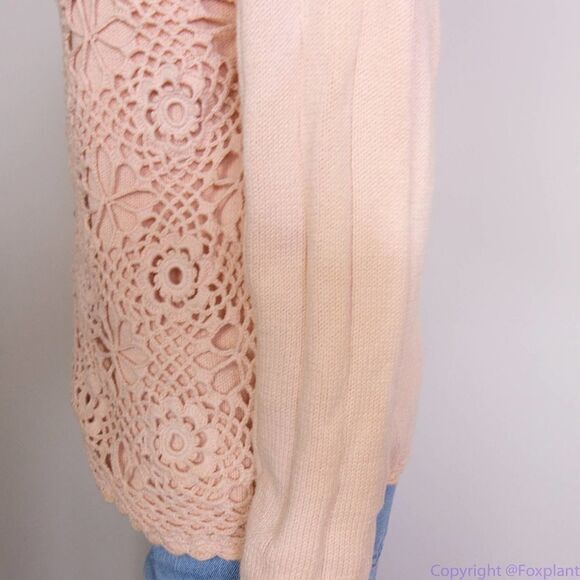 Vintage Franco's 100% cotton dusty pink sweater, women's size S - Picture 13 of 16